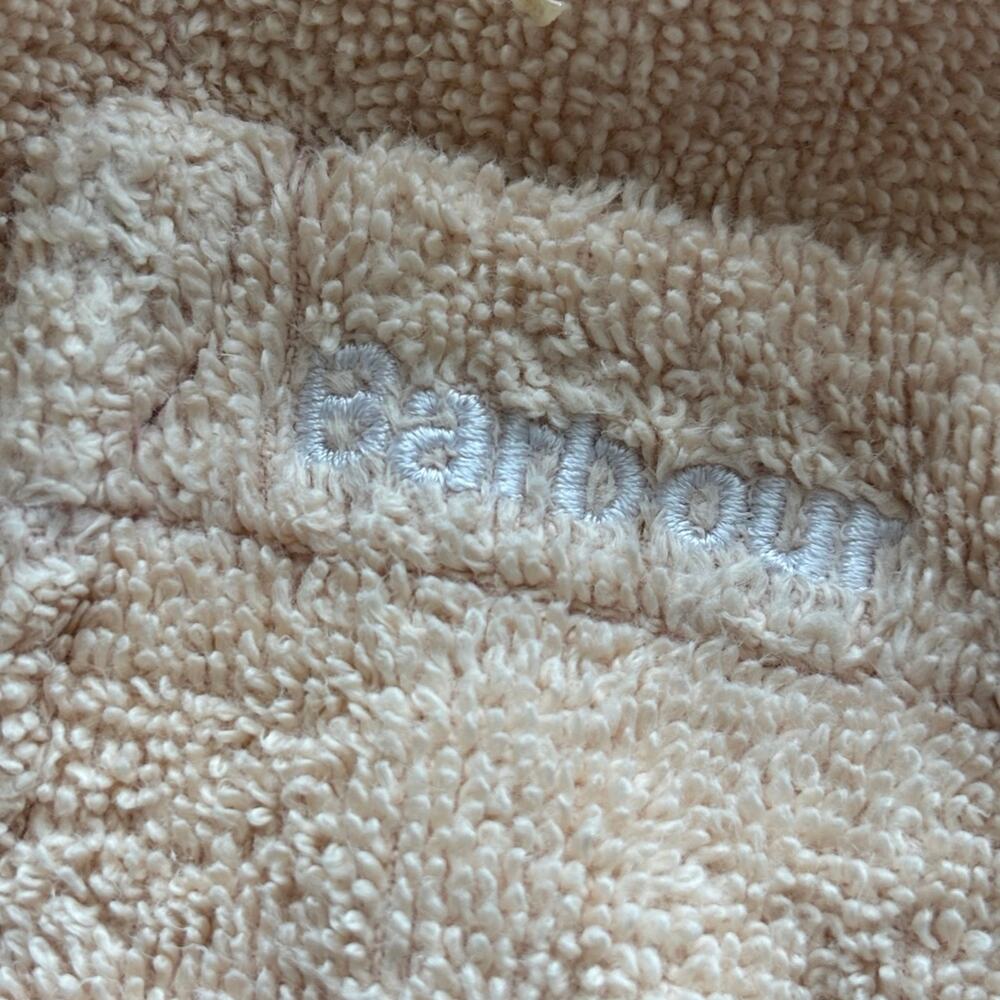 Barbour Ada Terry Cloth Robe Womens Small - Picture 7 of 9